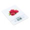 Cantar de bucatarie Heinner Raspberry, 5 kg, sticla securizata, control touch, tara, cantarire lichide