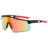Ochelari dreptunghiulari unisex sport Asteroid GSM 9963, oranj