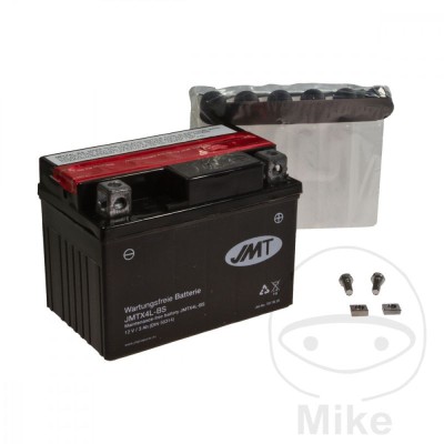 MBS Baterie moto fara intretinere + acid YTX4L-BS JMT 7071293/3919/2473, Cod Produs: 7073620MA foto
