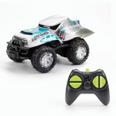SILVERIT EXOST MASINA CU TELECOMANDA X MONSTER ALBA foto