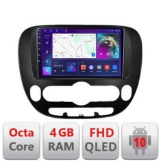 Navigatie Kia Soul 2014-2019 Android radio gps internet quad core 4+64 carplay android auto Kit-soul-2014+EDT-E309v3 CarStore Technology