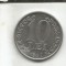 No(1) moneda-ROMANIA-10 LEI 1992