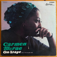 Vinil "Japan Press" Carmen McRae - On Stage: Live At The Village Gate (G+)