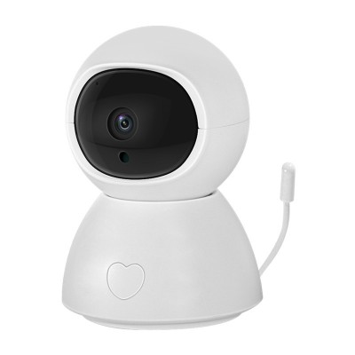 Camera de supraveghere WIFI, monitorizare video copii, 1080P HD, infrarosu, interfon, temperatura, detectare miscare, detectare sunet, cantece de leag foto