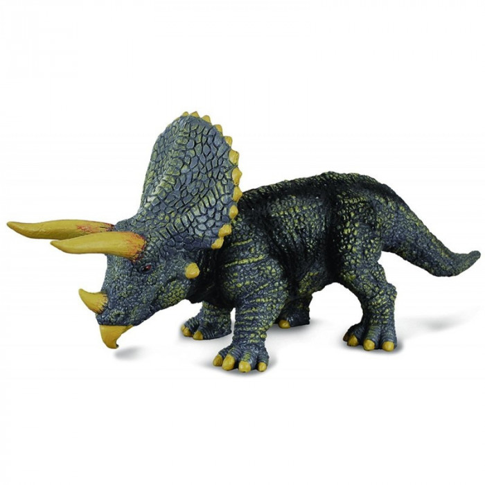 Figurina Triceratops Collecta, 18.5 x 8 cm, 3 ani+