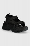 Cumpara ieftin Buffalo sandale Binary Track femei, culoarea negru, cu platforma, 1602159.BLK