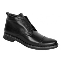Oferta ghete barbati din piele naturala imblanite BOND