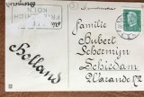 CPISTR5 Carte postala veche 1931 Germania - Felicitare Anul Nou (Sanie), timbru Hindenburg la Olanda