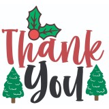Sticker decorativ, Christmas , Rosu, 60 cm, 7003ST-11