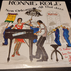 Vinil LP RONNIE KOLE New Orleans & All That Jazz Vol II (M) NOU ! SIGILAT !