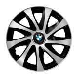 Cumpara ieftin Set 4 capace roti Drift exrta Gri-Negru R15 pentru gama auto BMW