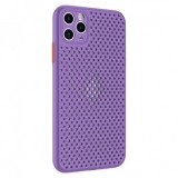 Husa Silicon Breath Violet Apple iPhone 12 Pro Max - Protectie Premium