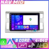 Navigatie Toyota Estima 2006-2013 Android 12, 4GB RAM, 64GB, CarPlay