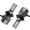 Set 2 LED-uri Auto H7, 80w, 8000Lumeni, 6500k, R9, SLIM