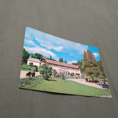 CARTE POSTALA BORSEC -PAVILIONUL CENTRAL CIRCULATA foto
