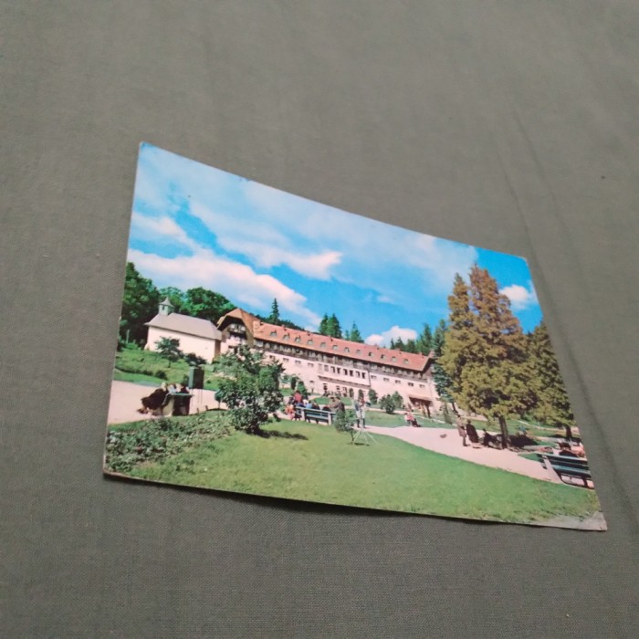CARTE POSTALA BORSEC -PAVILIONUL CENTRAL CIRCULATA