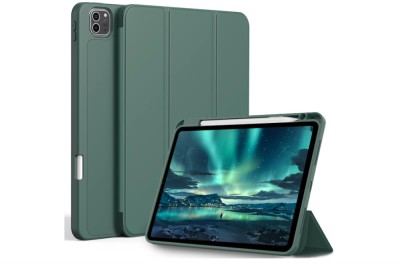 Husa de protectie EasyAcc pentru iPad Pro 11 inchi (28 cm) 2022 2021 2020 2018, verde - RESIGILAT foto