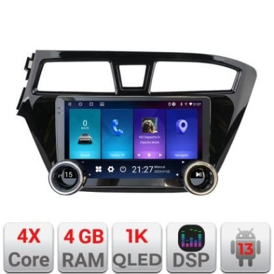 NavigatieHyundai I20 2015-2018 Kit-517 Edotec 4+64 10.5 inch Incell 1K android Wifi 5Ghz gps internet CarStore Technology foto