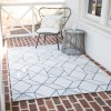 Covor Belgian, Preston 47277, Alb/Albastru, Diverse Dimensiuni - 160*230