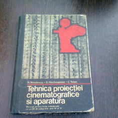 TEHNICA PROIECTIEI CINEMATOGRAFICE SI APARATURA DE PROIECTIE - GH. CONSTANTINESCU, S.A.