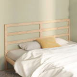 Tăblie de pat, 186x4x100 cm, lemn masiv de pin, vidaXL