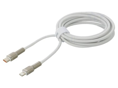 Cablu USB 2.0 High Speed Apple Lightning și USB C foto