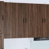 VidaXL Dulap suspendat de bucătărie Stejar &icirc;nchis 60 x 31 x 100 cm 885142