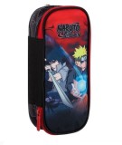 Penar neechipat Naruto tip etui, negru, 24x6x11 cm