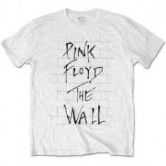 Tricou Pink Floyd: The Wall &amp;amp; Logo foto