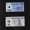 Set Libia Libya 1 + 5 dinars dinari polimer unc