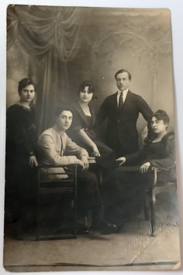 Fotografie de familie - Foto Splendid Buzdugan Bucuresti, anul 1919 foto