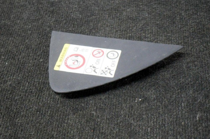 Ornament lateral planșa de bord TESLA MODEL 3 2019 OEM: 1083362-00-D,1083362,T0529095 11243843