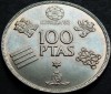 Moneda 100 PESETAS - SPANIA, anul 1980 *cod 710 = A.UNC / LUCIU TOTAL, Europa