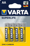 Set 4 Baterii Varta Superlife AA 30006499