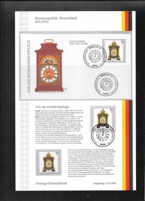 Germania FDC 40b.1992 foto