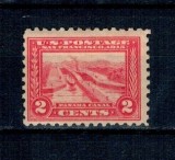 SUA 1915 - Expo Panama-Pacific, 2c dantelat 10, nestampilat cu sarniera