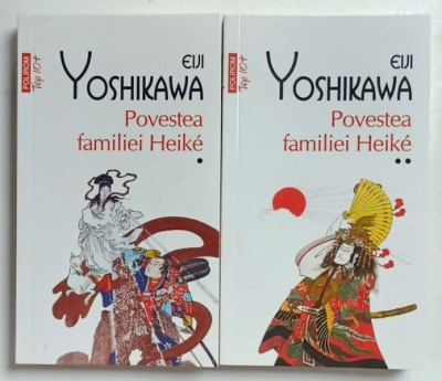 POVESTEA FAMILIEI HEIKE de EIJI YOSHIKAWA , VOLUMELE I - II , 2023 foto
