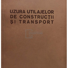 St. Georgescu Gorjan - Uzura utilajelor de constructii si transport (editia 1957)
