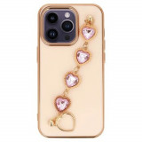 Cumpara ieftin Husa Cover Fashion Shiny Diamond pentru iPhone 12 Roz, Mobico