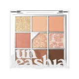 Unleashia Glitterpedia Eye Palette, 03 All of Coral Pink