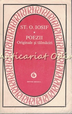 Poezii. Originale Si Talmaciri - St. O. Iosif foto