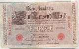 Bnk bn Germania 1000 marci 1910 KM44b circulata