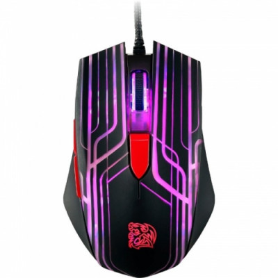 Mouse gaming Thermaltake Tt eSports Talon , USB , 3000 DPI , Avago 3050 , Iluminare LED foto