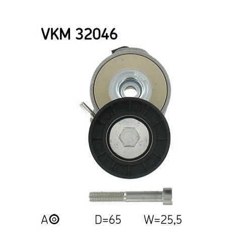 SKF rola intinzator, curea transmisie