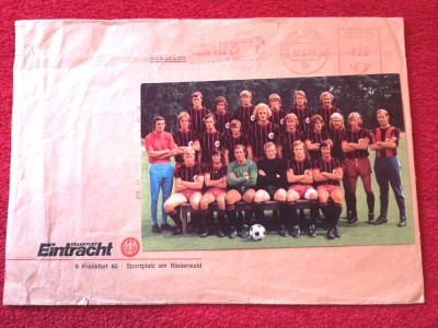 Foto (1972) fotbal - EINTRACHT FRANKFURT (Germania) foto