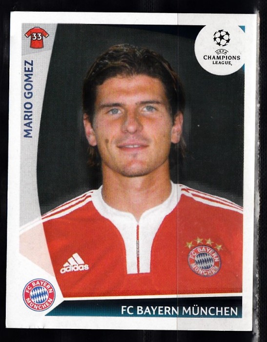 B10 - Sticker fotbal - UEFA Champions League - editia 2009 - 2010 - nr 21