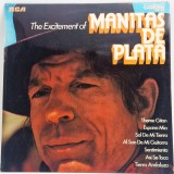 Manitas De Plata &lrm;&ndash; The Excitement Of Manitas De Plata NM / VG+ vinil LP disc RCA UK 1973 flamenco