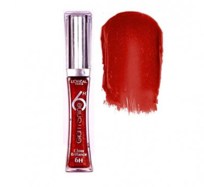 Luciu de buze / gloss buze Loreal Glam Shine, Nuanta 503 Unlimited Red foto