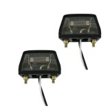 2 x Lumini Lumpa numar de inmatriculare pentru Camioane Remorca Nergu Bec Omologat E11 12v