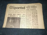 ZIARUL SPORTUL 22 NOIEMBRIE 1982